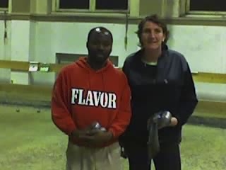 Francis Koffi und Ulrike Benning